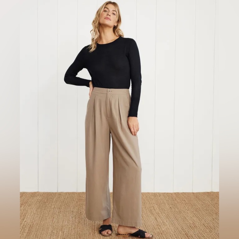 Jenni Kayne Relaxed Trouser in Hazel